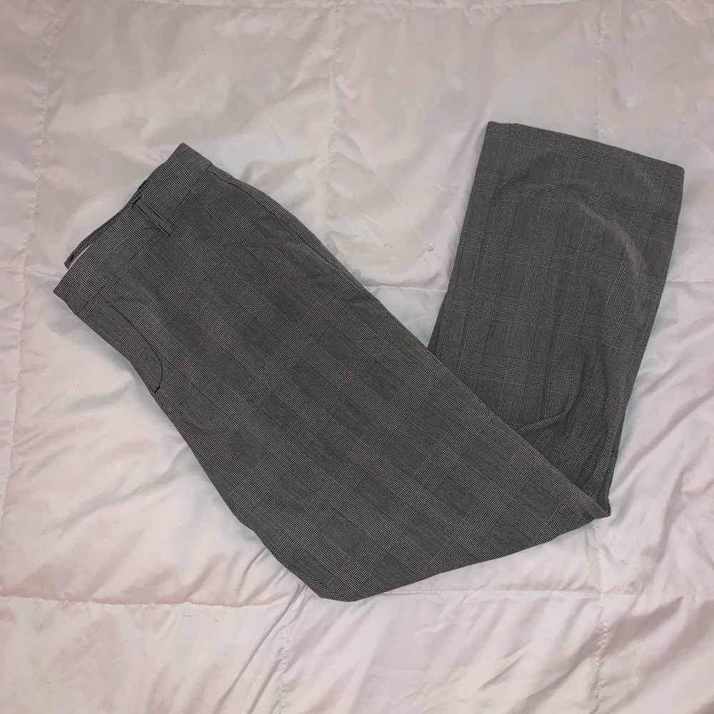 Patterned high waisted pants